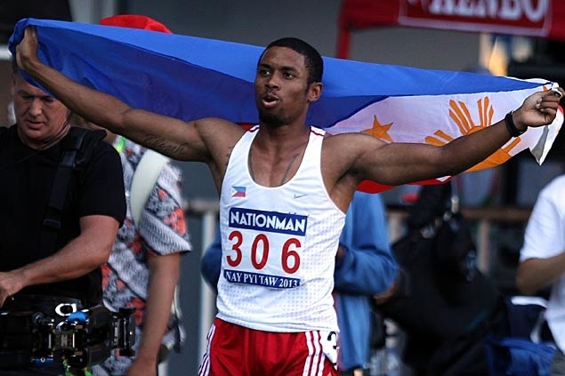 Cray waving the flag.