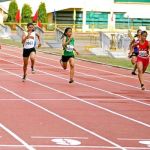 Samantha Limos breaks the Batang Pinoy 100 Meter Record of Karen Janario (Interview video)