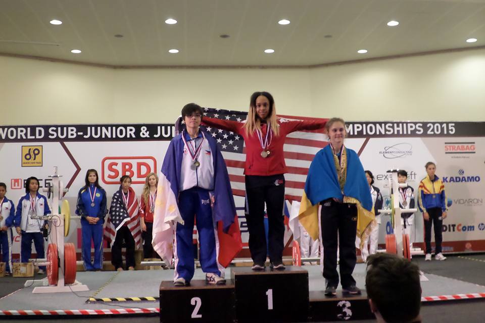 Jasmine Martin awarding